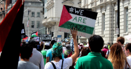 Demonstracja solidarności ze Strefą Gazy – Londyn 19 lipca