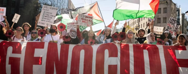 Protesty przeciwko wojnie w Gazie mogą zmienić zasady gry