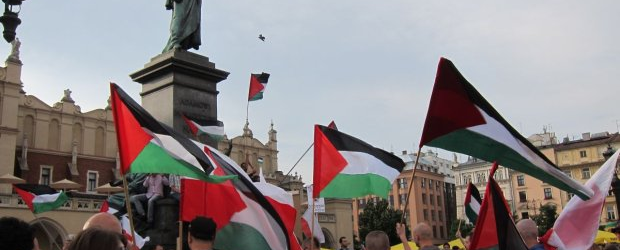 Nie będziemy milczeć! Stop izraelskiej agresji na Strefę Gazy! – Kraków 17 lipca
